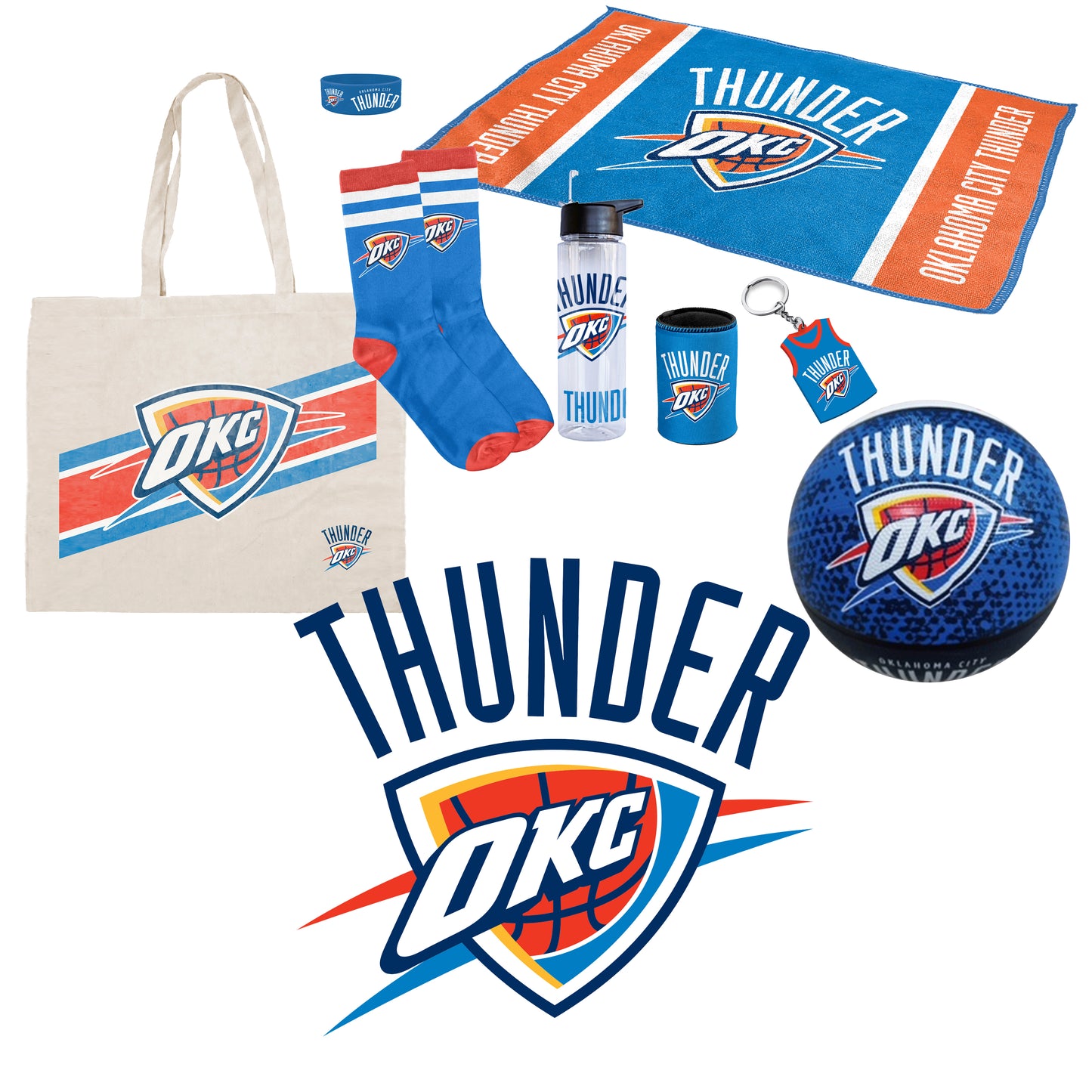 NBA Oaklahoma City Thunders Showbag