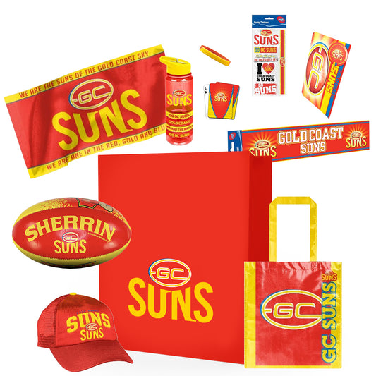 AFL Gold Coast Suns with Sherrin Football