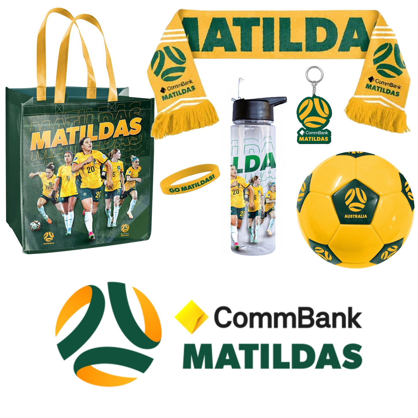 The CommBank Matildas Showbag