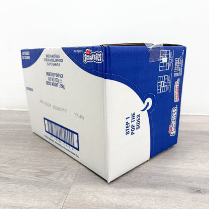 Smarties Funpack Carton | 127g / 10x Mini Smarties Bags
