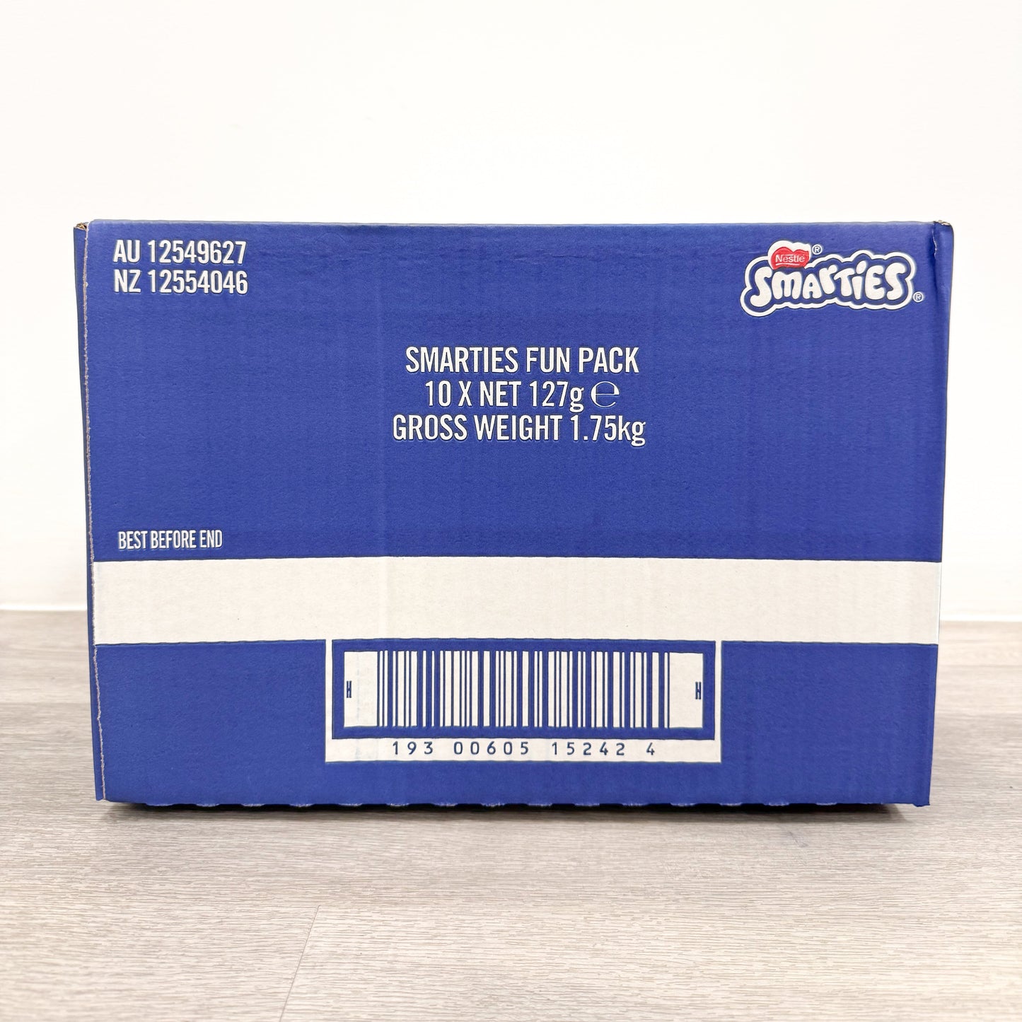 Smarties Funpack Carton | 127g / 10x Mini Smarties Bags