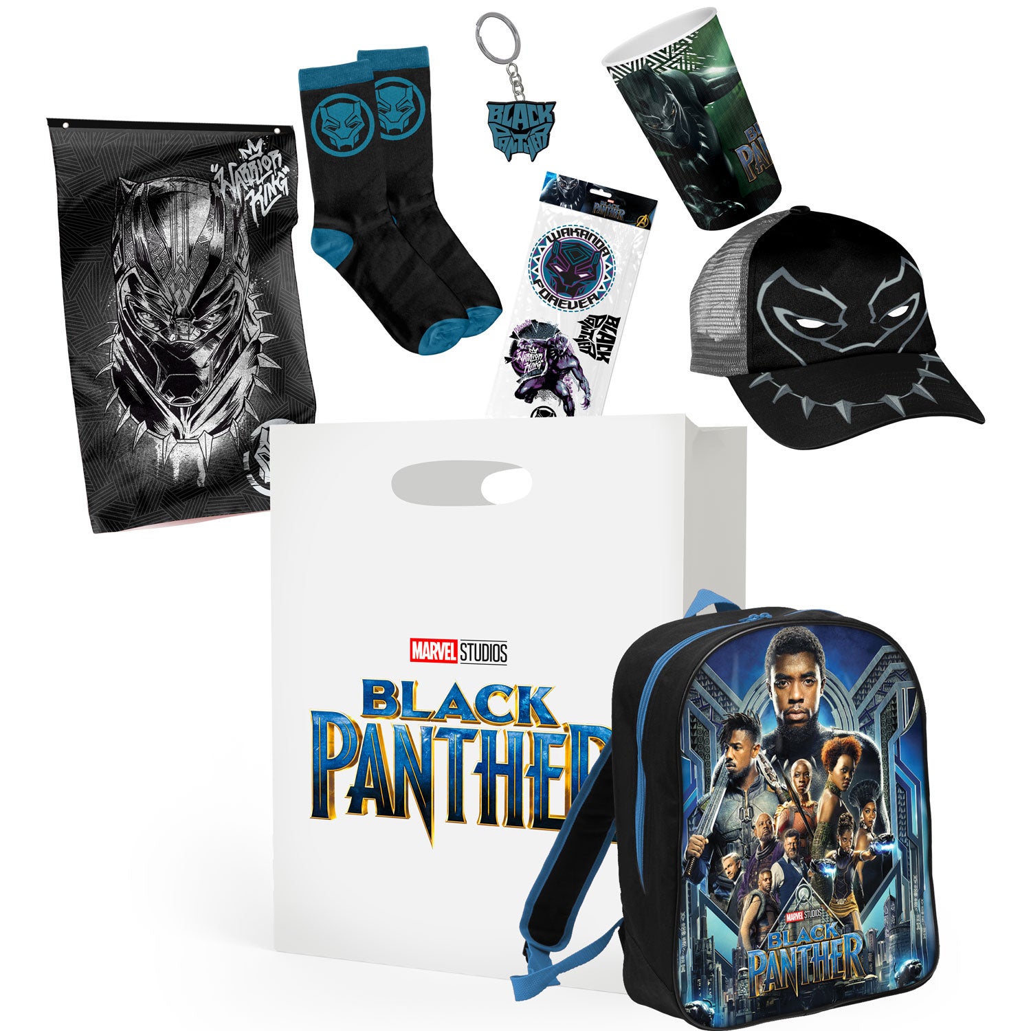 Black Panther Gift Basket Bag for Birthday Easter Christmas or Gift  Giving for Sale in Menifee CA  OfferUp